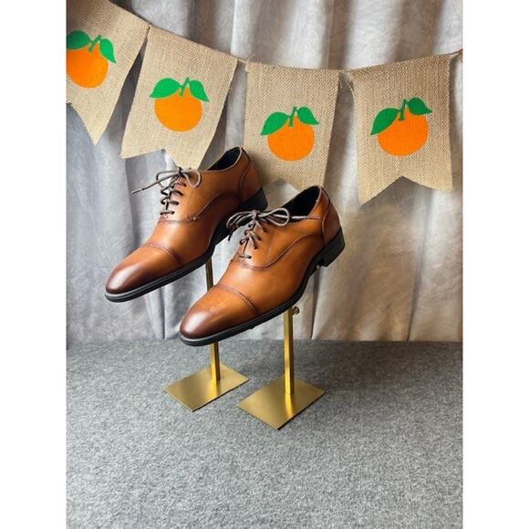 Nordstrom Other - Nordstrom Rack Ortholite Men’s Cap Toe Brown size 8M
